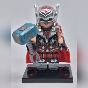 Marvel Jane Foster Female Mighty Thor the end games custom Lego